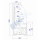 Pastry Display Cabinet IGLOO BL101.144