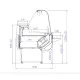 Meat display cabinet IGLOO MO105WG