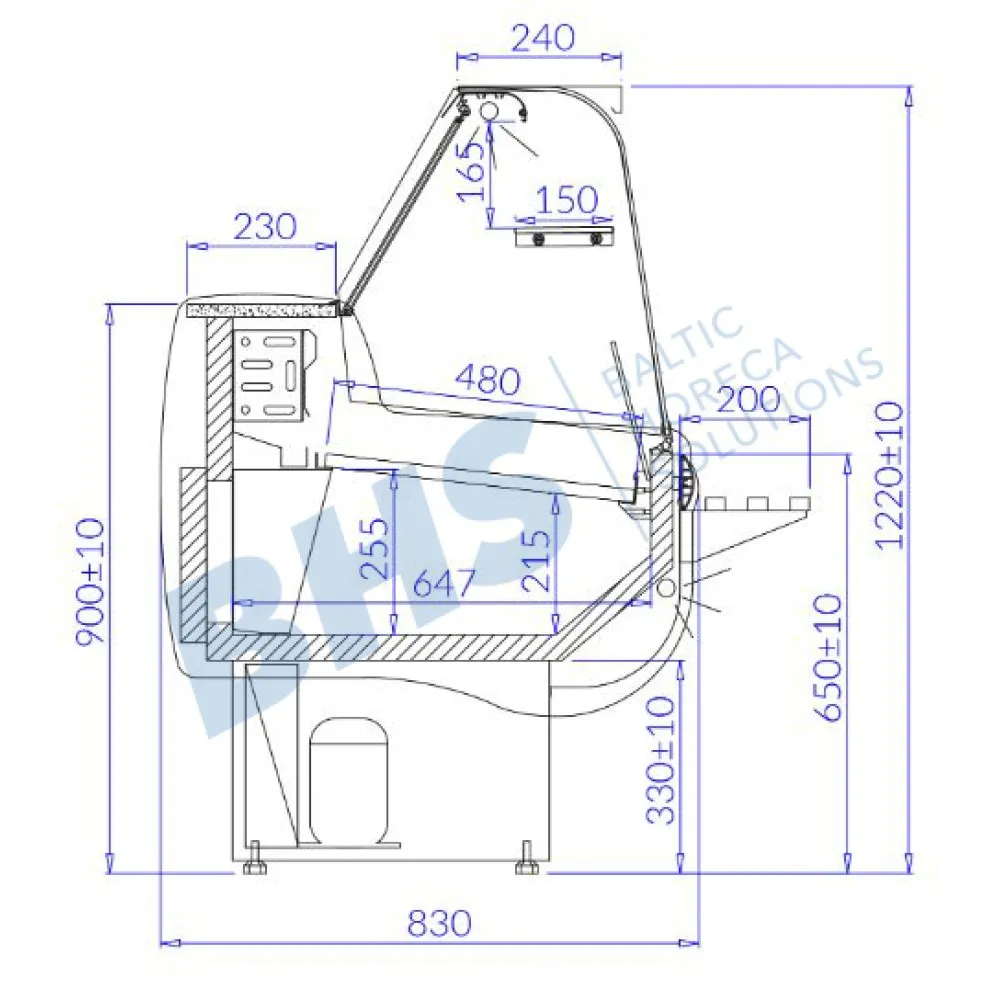 Meat display cabinet IGLOO MO103