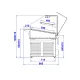 Confectionery showcase IGLOO PST130NB