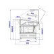 Confectionery showcase IGLOO PST130W-c