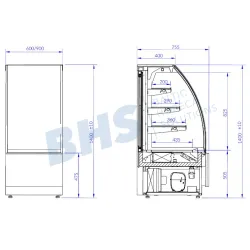 Pastry Display Cabinet IGLOO PR100