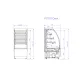 Pastry Display Cabinet IGLOO PR100O