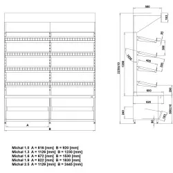 Display shelf IGLOO MC100