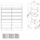 Display shelf IGLOO MC100