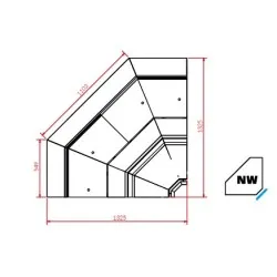 Meat display cabinet IGLOO PRXNW90