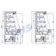 Countertop display cabinet IGLOO RA51