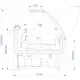 Ice Cream Display Cabinet IGLOO ADRIA-ICE1.25