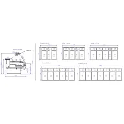 Hot display case IGLOO SA100B