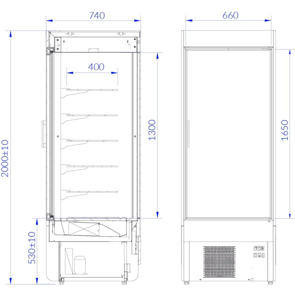 Pastry Display Cabinet IGLOO INN-T74