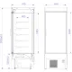 Pastry Display Cabinet IGLOO INN-T74