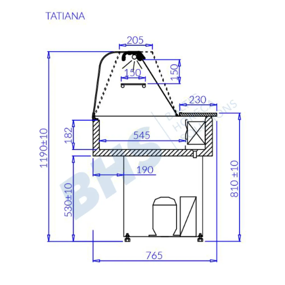 Meat display cabinet IGLOO TA103