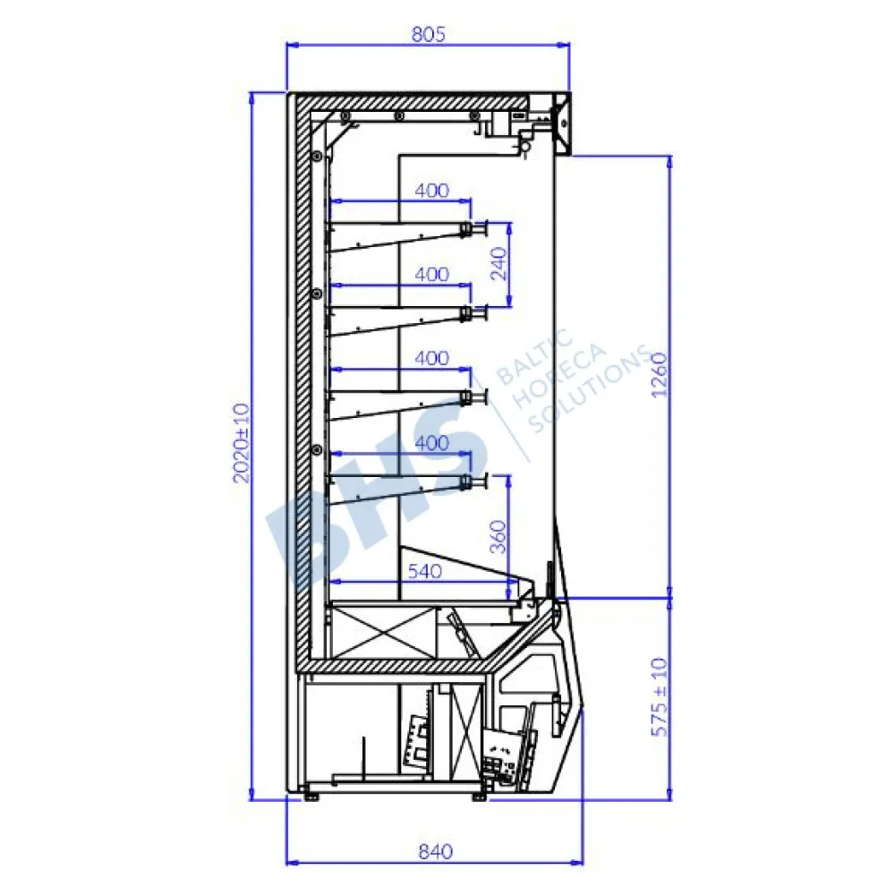 Retail Display Cabinet IGLOO TR102