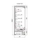 Display case IGLOO VT100.800H
