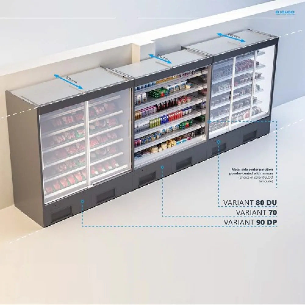 Display case IGLOO VT100.800H-c