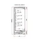 Display case IGLOO VT101.800L-c