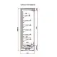 Display case IGLOO VT100.700H-c