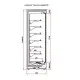 Display case IGLOO VT100.700H-c