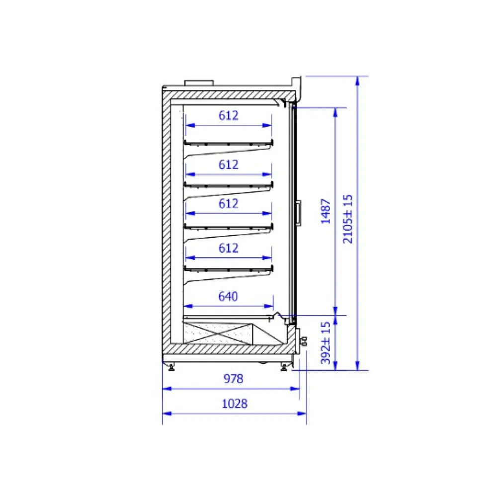 Freezer IGLOO VRM312.1000L