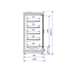 Freezer IGLOO VRM156.1000L