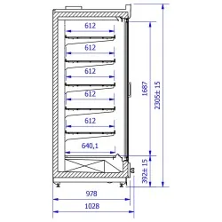 Freezer IGLOO VRM156.1000H