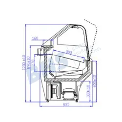 Ice Cream Display Cabinet IGLOO WO100