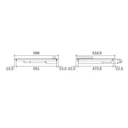 Induction hob ILVE HVI364N