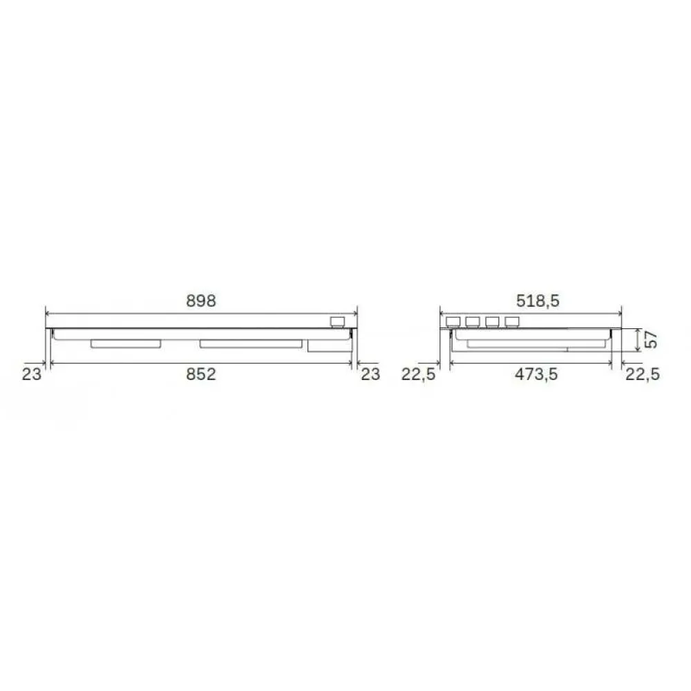 Induction hob ILVE HVI395N