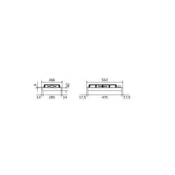 Hob ILVE HCG30CK