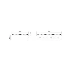 Hob ILVE HCP906D