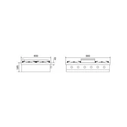 Hob ILVE HCP90FD
