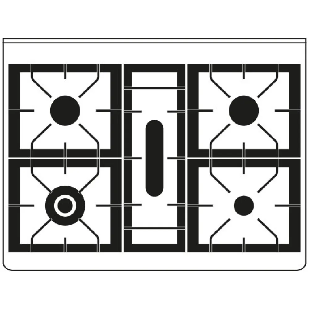 Cooking stove ILVE M09PDNE3