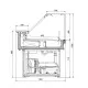 Showcase JUKA C-1-CP-90/GR/DZ