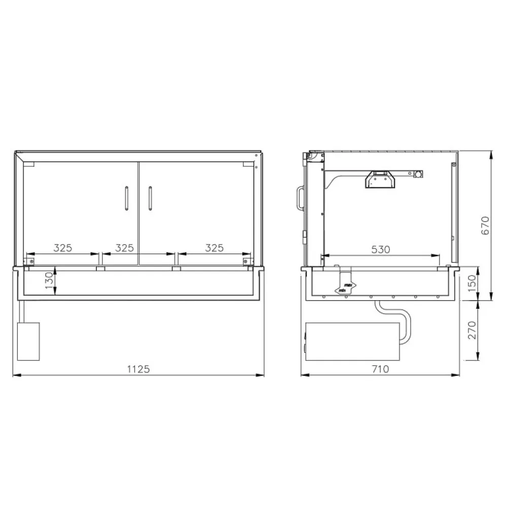 Canteen line module JUKA G-1-FDBM-110