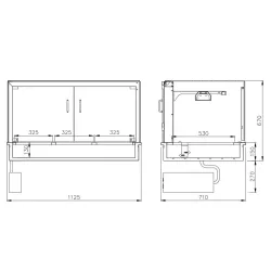 Canteen line module JUKA G-1-FDBM-110