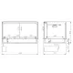 Canteen line module JUKA G-1-FDBM-110
