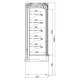 Impulse display case JUKA R-1-MVR-90/60-I