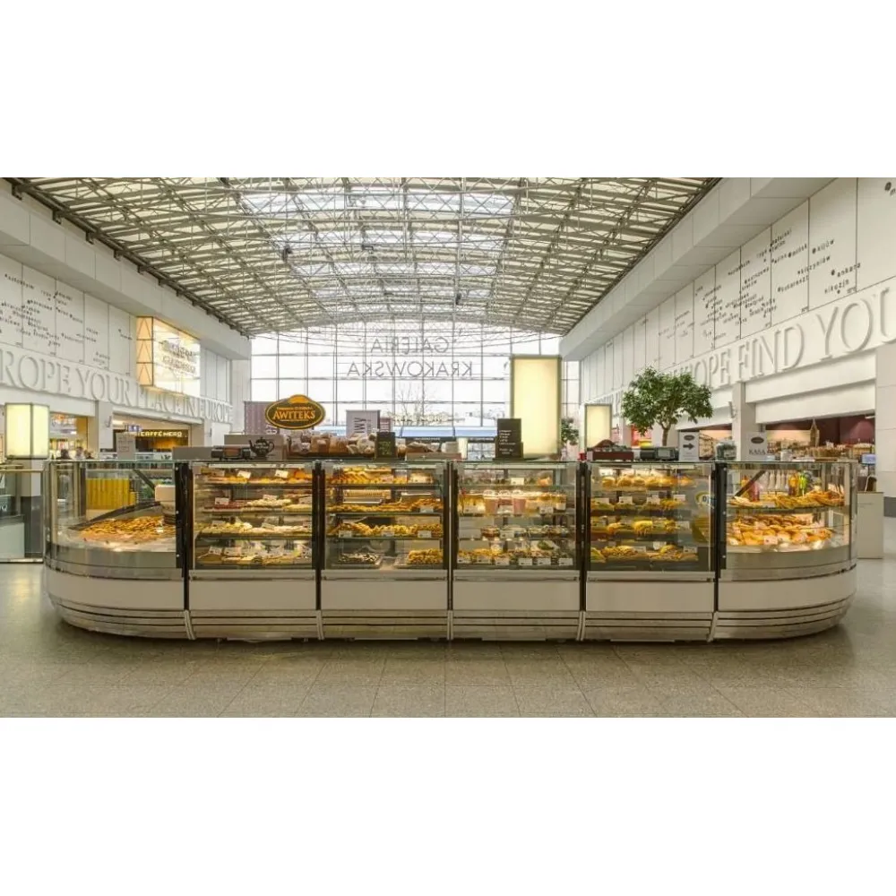Pastry display cabinet without temperature control JUKA C-1-MG-140NE