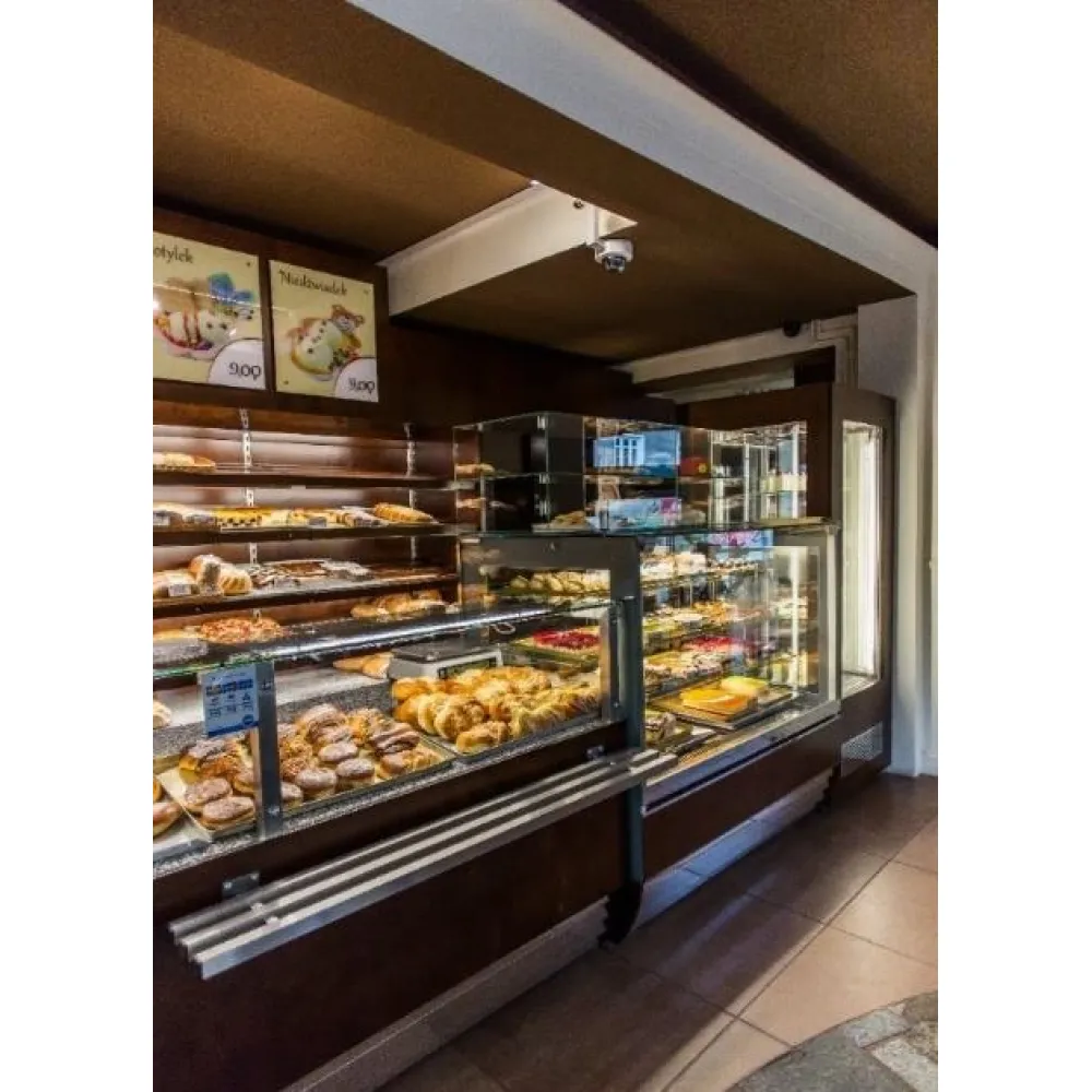 Pastry display cabinet without temperature control JUKA C-1-MG-140NE