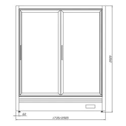 Freezer JUKA SZ-1-OS-2D/80