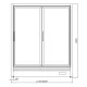 Freezer JUKA SZ-1-OS-2D/80