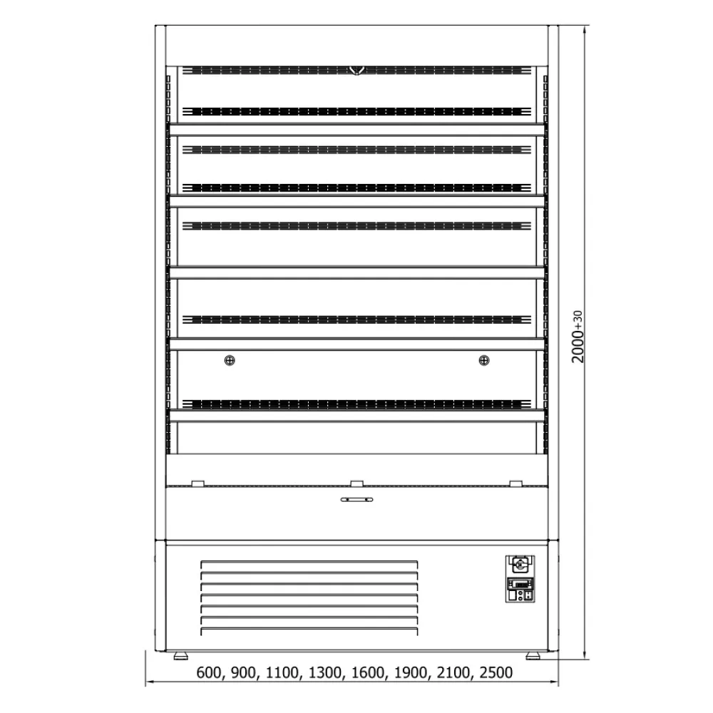 Showcase JUKA R-1-MVR-110/60-DUZ