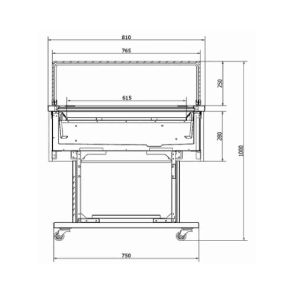 Pastry Display Cabinet BHS-HoReCa C-1-VL-130CH