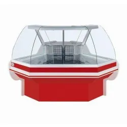 Seafood display case JUKA L1-HW-W-NZ-115