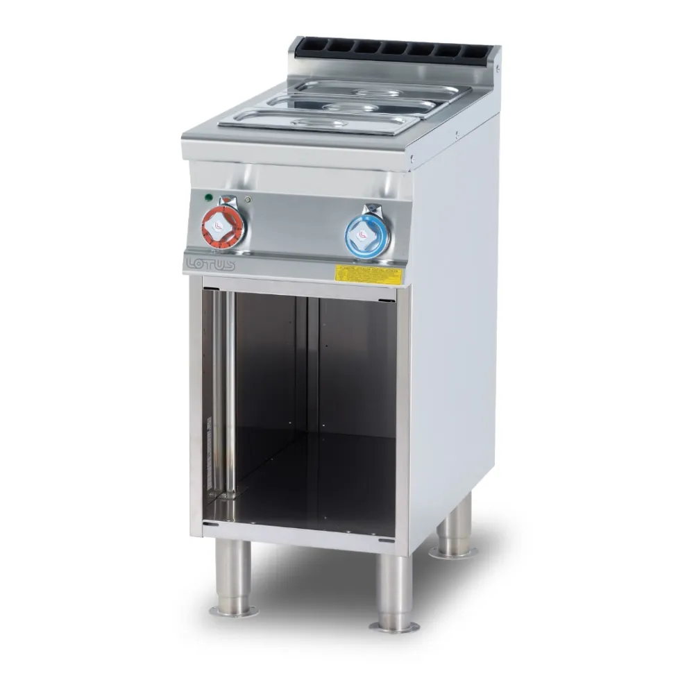 Hot bain-marie with neutral cabinet LOTUS 08050410X