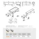 Drop-in electric bain-marie for ships LOTUS 26050830X