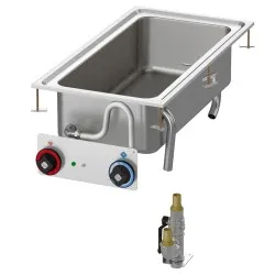 Drop-in electric bain-marie for ships LOTUS 26050410X