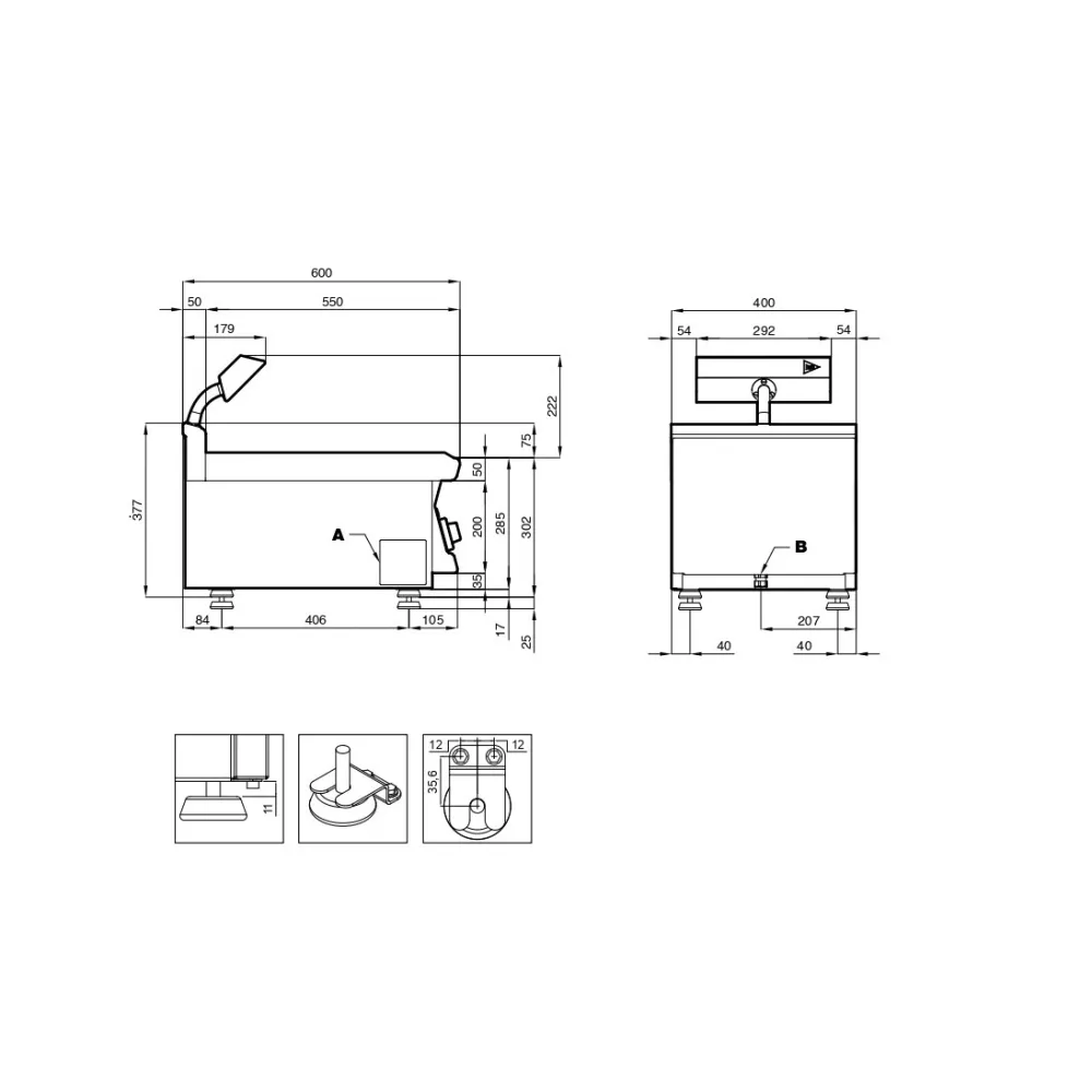 Fried Food Warmer for Ships LOTUS 16040410X