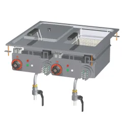 Drop-in electric fryer for ships LOTUS 26090630X