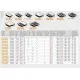 Drop-in electric fry top for ships LOTUS 26060433X